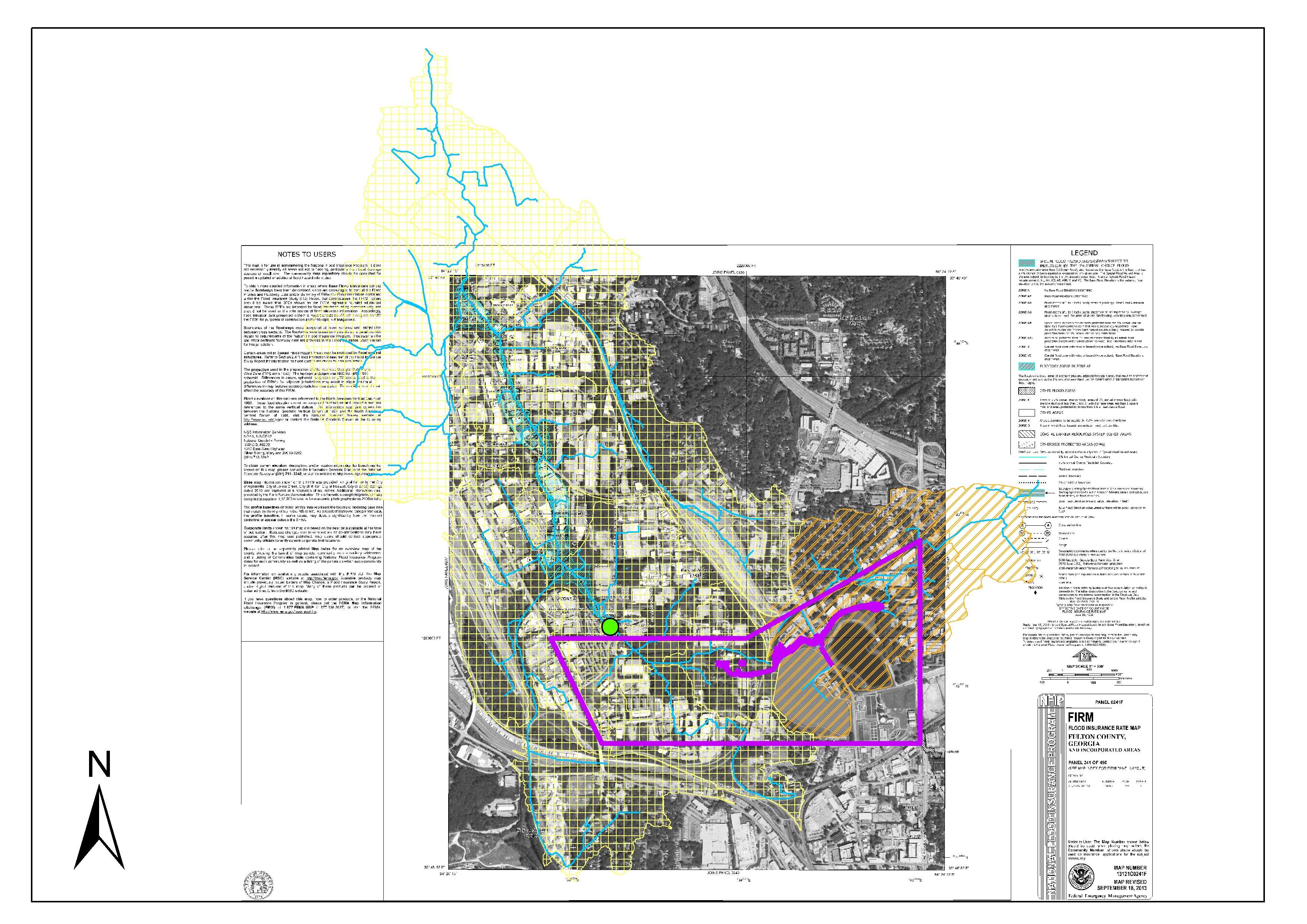 Flood Modelling for Walking Trail, Atlanta — image 1